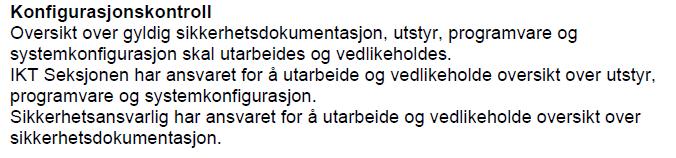 Vedlegg 4 Revisjonskriterier Hardware Problemstilling: I hvilken grad etterleves etablerte rutiner for anskaffelse, vedlikehold og avhending av IKTutstyr?