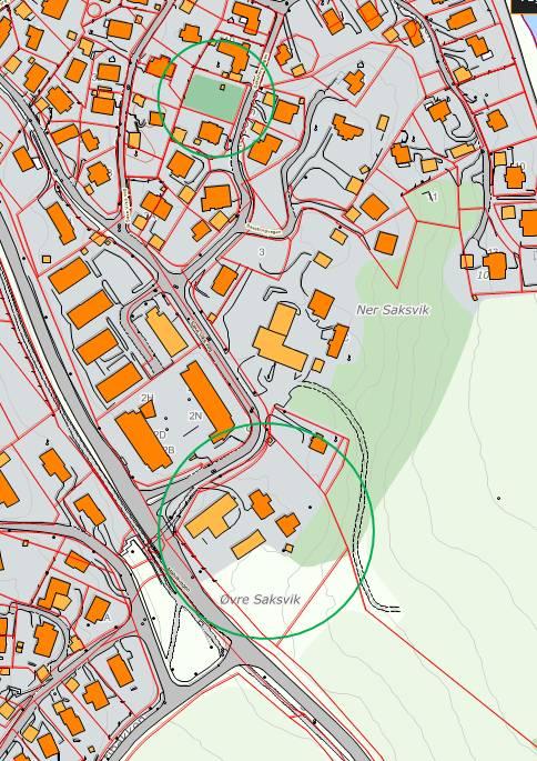 Uteområder og lekeareal Forslagsstiller foreslår i planbeskrivelsen 40 m 2 uteoppholdsareal per boenhet, da forslagsstiller mener gjeldende reguleringsplan viser en bygningsstruktur som er