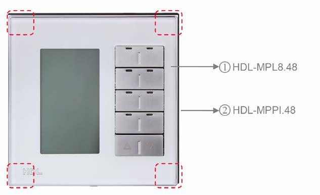 FORSKJELL I FUNKSJONALITET MELLOM DLP OG DLP TOUCH Det er to funksjoner i DLP Touch som ikke finnes i vanlig DLP: 1. Sensor. Nederst til venstre på panelet er det to «hull».