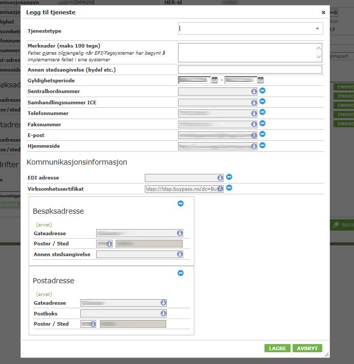 2.2 Interkommunale samarbeid og vertskommuner med samarbeidskommuner registreres under en kommune Alle som er registrert med virksomhetstype «Kommune» i Adresseregisteret får mulighet til å