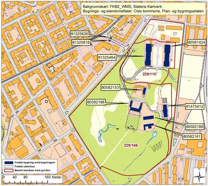 229/110 AskeladdenID: 117755 Referanse til landsverneplan: Kompleks 99335703 Omfang fredning Byggnavn Oppført Bygningsnr.