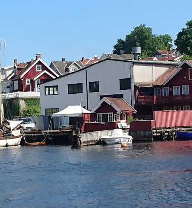 også nabolag. Nærbutikk.