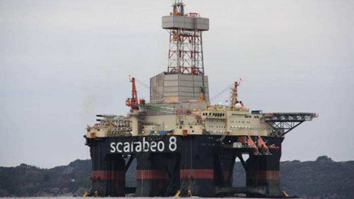 000 tons (4,9 mill barrels) Costs 300+ billion NOK SCARABEO 8