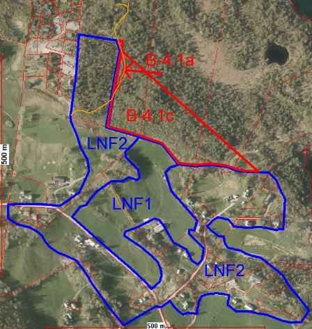 Natur og miljø Samfunn B-4.1a og c Utbjoa LNF Forslagsstillar: Kjell Kjærland Vindafjord kommune Gnr./bnr.