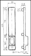 Sikkerhetsskilt / langskilt skjema SIKKERHETSSKILT ASSA 4559 TrioVing ASSA ASSA TrioVing LANGSKILT 5974 5159 5459 SK8659E