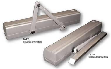 TrioVing dørautomatikk Dørautomatikk DA132 - DA133 Bruksområde TrioVing DA132/DA133 er en kraftig elektrohydraulisk slagdøråpner som er konstruert for å klare mange ulike typer installasjoner.