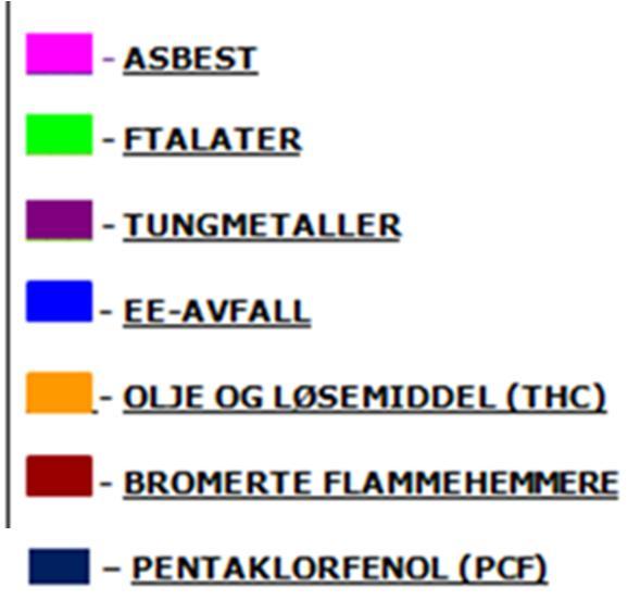 48 (53) MILJØSANERINGSBESKRIVELSE Miljøkartlegging Plantegning Loft TEGNFORKLARING P 18: Takbelegg P 19: Plastbelegg under torv P 20: Grønt gulvbelegg P 21: Gult gulvbelegg P 22: Blått gulvbelegg P