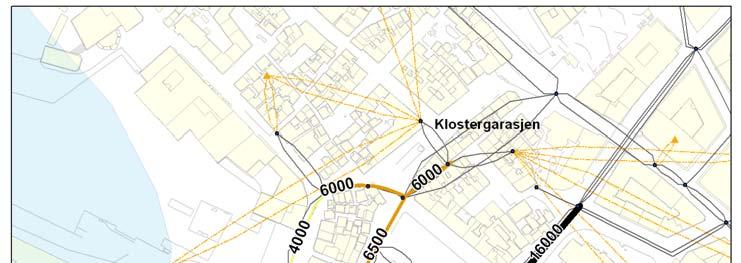 TRAFIKKANALYSE - JONSVOLLSKVARTALET 20 5. ANALYSE 5.1 Tolking av resultater Det er gjort beregninger for trafikkvolum og trafikkavvikling for de ulike alternativene.