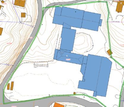 3.3.3 Arealanalyse for Brattholmen skule Om skulen Brattholmen skule har elevar på 1-7 årssteg. Skulen sitt store tilbygg (nord) vart opna i 2012. Skuleanlegget består i hovudsak av 4 bygningsdelar.