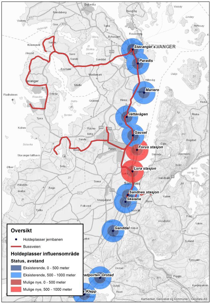 Det må legges inn som et forbehold i denne saken at vurderinger for Lura togstopp er foreløpige vurderinger basert på en pågående utredning av tog stopp i forbindelse med ny kommuneplan.