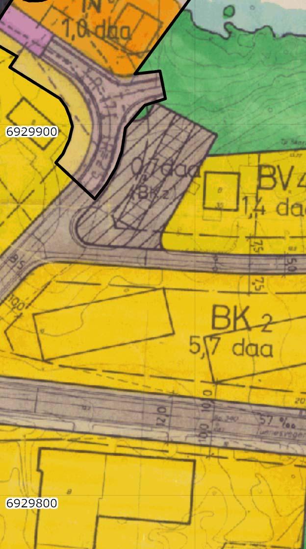 M:1:1000 ÅLESUND KOMMUNE KARTUTSNITT Selv om kartsiden gir tilgang til både kart og