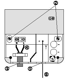 Antenne Hvis radio-repeater ens radiomottaksytelse ikke skulle være tilstrekkelig, kan den forbedres ved å føre ut antennen som er rullet opp i apparatet. 1. Åpne dekselet. 2.