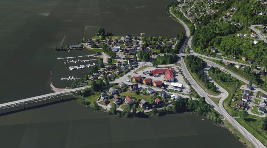 20 1.3.5 Byens forhold til Mjøsa og Lågen Lillehammer sentrum ligger høyt over Mjøsa, og hovedfunksjonene i byen ligger langsetter en akse rundt Storgata.