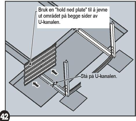 Viktig: Dersom subbusen ikke er tilstrekkelig kompakt, vil vekten av vannet i bassenget medføre at basseng du