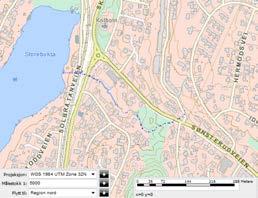 3.2.2 Skredderstubekken Bekken ligger i rør fra jernbanen og helt ned til utløp i Kolbotnvann (Figur 9 a).