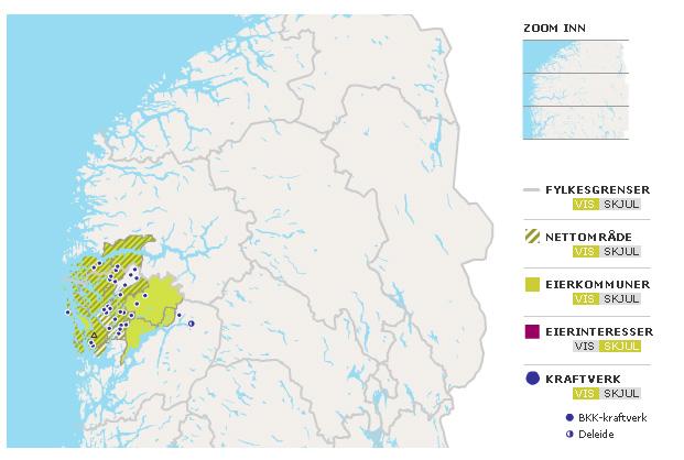 BKK på Vestlandet Noter