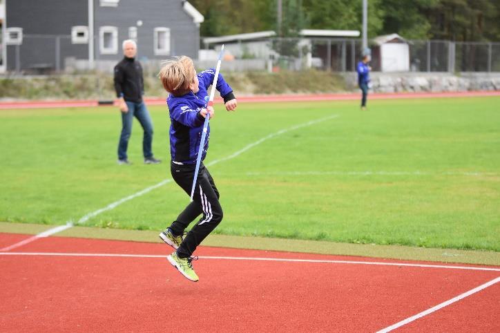 snittlig tyrvingpoeng for utøverne fra 11 16 år for alle de tellende øvelser i stevne 1-6.