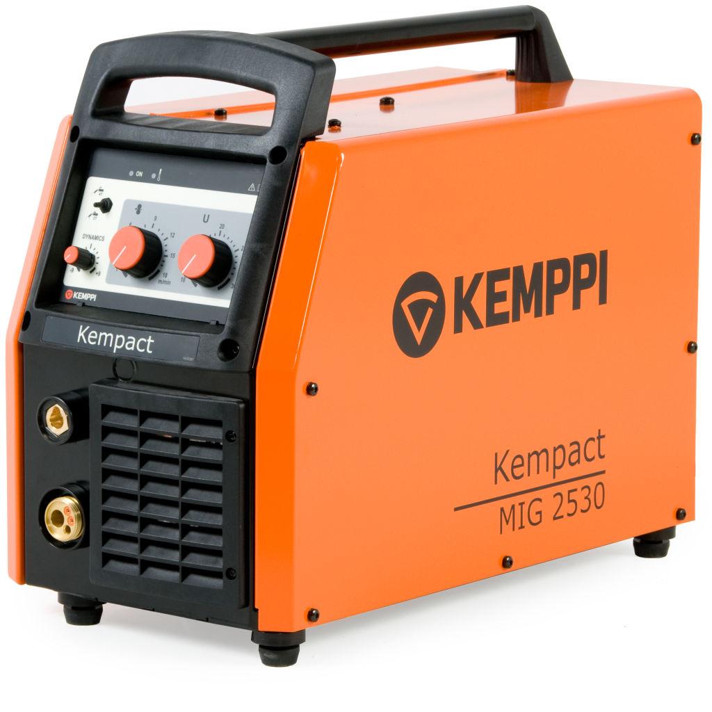 Kempact MIG 2530 Kemppi K5 MIG-sveiseløsning med separat regulering av spenning og trådhastighet.