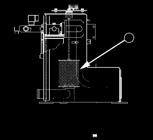 Vedlikehold Skru ut sekskantskruene (2) og ta av hydraulikktankdekselet () med pakningen. 2 Ta ut innsugingsfilteret (2) med stang () (innsugingsfiltermodul). Tørk bort evt.