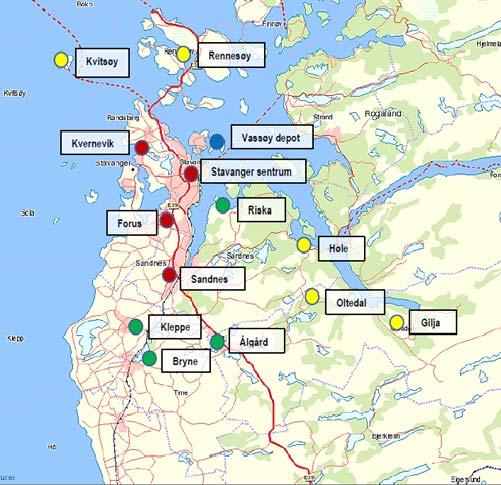 areal Inkl. territorialfarvann 1 458 km2 3 000 km2 6.