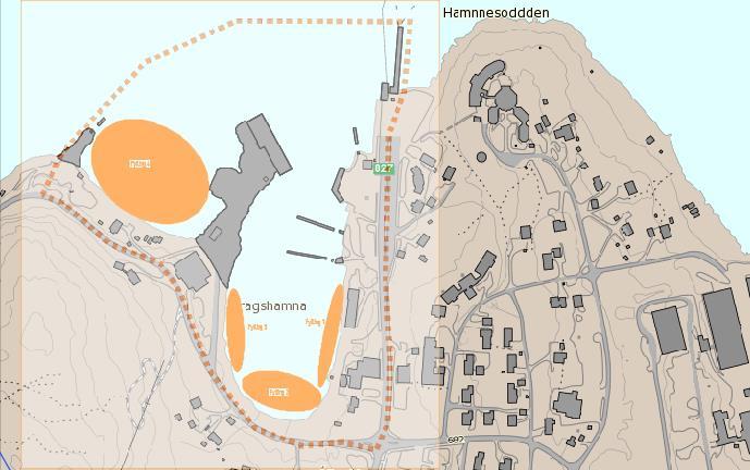 Løsmassetype : Humusdekke/tynt torvdekke over berggrunn Figur 2: Løsmassekart. Planavgrensning (kart kilde: Norgeskart) 4 (17) memo01.docx 2012-03-28 NOTAT 16.09.
