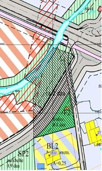 Østre del av planområdet er under utbygging. Næringslivet etterspør næringsarealer på Roa og Roshov ligger sentralt til.