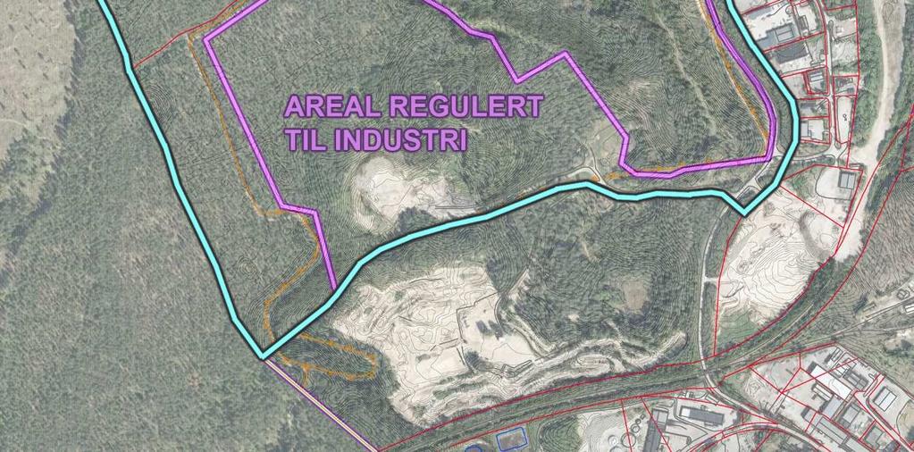 I dette tilfellet vil et 0-alternativ være en situasjon uten utvidelse av industriområdet.