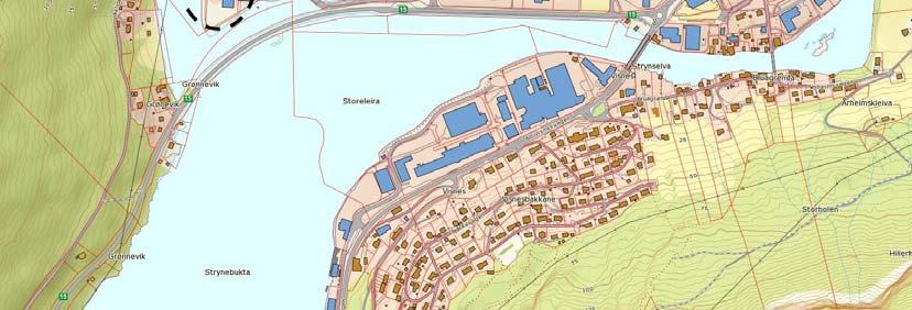 for utviding av industriområdet Vikaleirane i Stryn sentrum. Planområdet omfattar areal på gardsnr 46, bruksnr 85, 90, 103 og 106.