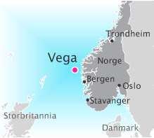 Fi gur 1 Bel i ggenhe t for V ega- pr ovi nser 1.4 PUD 1 og produksjonsstart Plan for utbygging og drift ble levert til myndighetene 15.12.2006 og godkjent 4.7.2007.