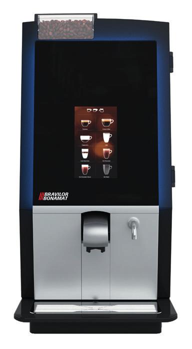 kopper samtidig Automatisk skylleprogram som øker kvaliteten på hver eneste kopp kaffe Separat varmtvannsutløp til te Unikt varmtvannssystem for å redusere