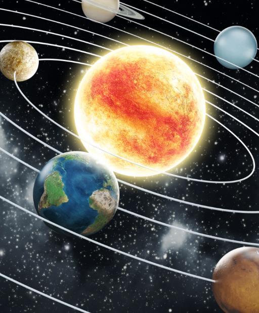 Jordrotasjon Planeter roterer. Solsystemet ble til for 4,5 milliarder år siden fra en roterende sky.