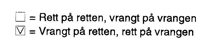 Sett et merke ved omgangens begynnelse og øk 1 maske på hver side av merket for hver ½ cm 10 ganger = (108) 122 (126) 130 masker.