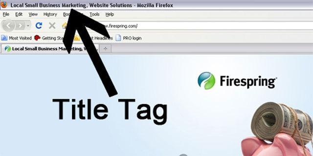 Dette gjør Title taggen til den viktigste enkeltfaktoren for rangeringen i søkemotorene på de nøkkelordene man ønsker å bli funnet under. Hvor finner jeg title-tag?
