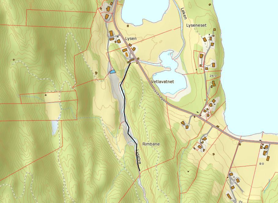 Vurdering av konsekvenser og avbøtende tiltak 5 VURDERING AV KONSEKVENSER OG AVBØTENDE TILTAK Basert på gjennomførte fiskeundersøkelser i Lyselva er det klart at elven har funksjon for anadrom fisk,