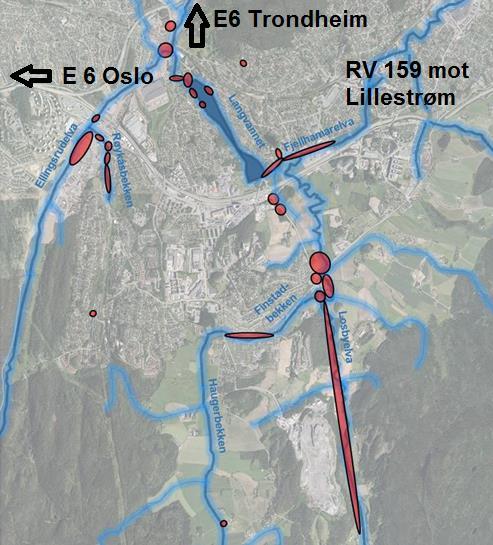 Lørenskog kommune, vassdrag Gryteeffekt, dalform