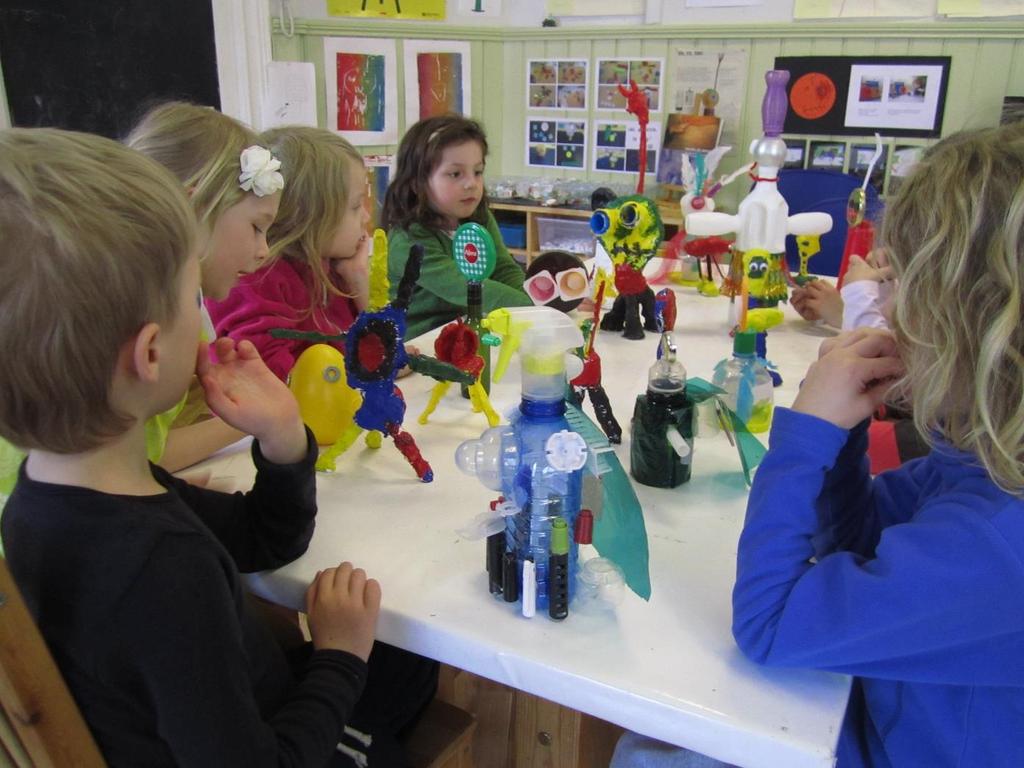 Ruseløkka barnehage I HAGEN TIL MIRÓ KORT OM PROSJEKTET «I hagen til Miró» er et kunstprosjekt som startet med at alle i barnehagen fikk oppleve en stor utstilling ved Henie Onstad kunstsenter av den