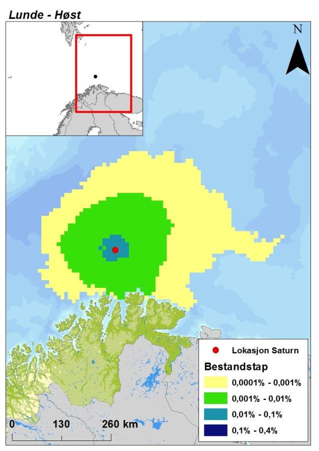 utblåsning fra letebrønnen Saturn (Design 2).