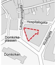 Plan 2640 - Detaljregulering for Domkirkeplassen 3 - Storhaug bydel 1. Bakgrunn for saken Kommunen har inngått avtale om salg av Domkirkeplassen 3 til en privat aktør.