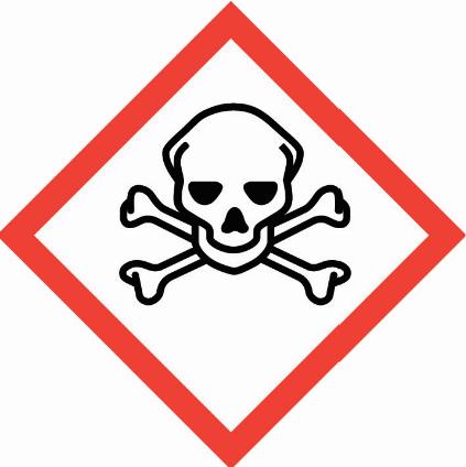 Hazardous to the aquatic environment, acute, category 1 H400 2.1.2 Plassering etter direktiv 67/548/EØS eller 1999/45/EF Faresymboler: T+ R26 C R35 N R50 R-settninger 2.2 Kjennetegnselementer 2.2.1 Kjennetegn ifølge forordning (EF) nr.