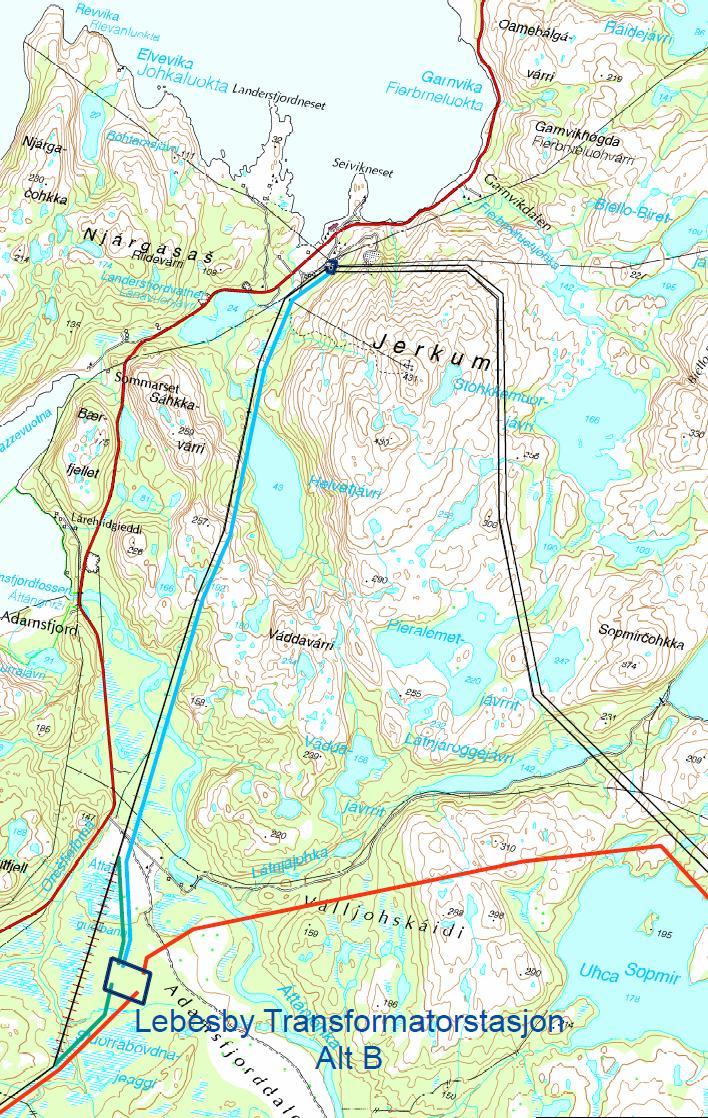 Juni 2010 Melding 420 kv-ledning Skaidi-Varangerbotn Ny transformatorstasjon må planlegges for å kunne ta imot betydelige mengder ny vindkraft.