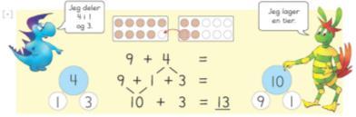 Viktig å utvikle strategier framfor å pugge Gode strategier for addisjon og subtraksjon Telling Telling (inntil 3 videre) Dobling, nær dobling (kun addisjon) Lage tiere (regne om tieren/fyll