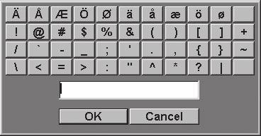 Tekstmodus (avbildning): Kommentarfelt Figur 2-6 Dialogboks for symboler Slik legger du inn symboler eller spesialtegn 1 Velg feltet, og velg deretter Symbols (Symboler).