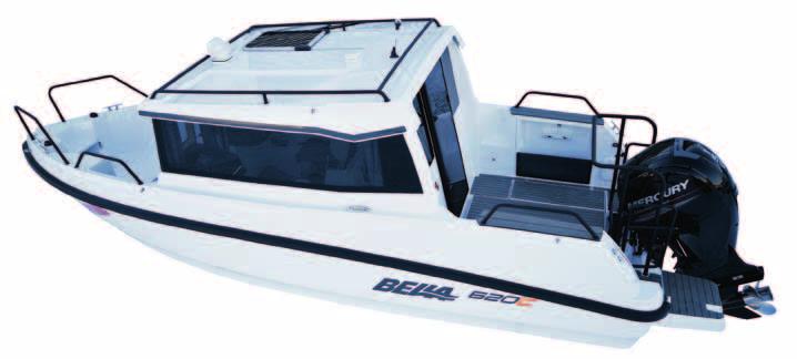 Nyhet 2017! Bella 620 C / pris standard båt uten... 313 800 B620C + Mercury F100 EXLPT EFI CT... 419 300 B620C + Mercury F115 EXLPT EFI CT... 429 300 B620C + Mercury F150 EXLPT EFI.