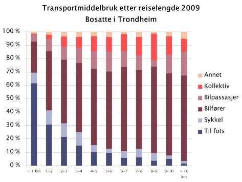 Reisemiddelvalget er sterkt