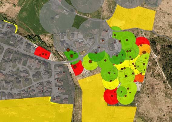 3.4. Arealforbruk til bolig For å beregne hvor stort arealforbruket til boligformål har vært i perioden 2004-2011, har en tatt utgangspunkt i alle godkjente boligområder i kommuneplanene (pr 2012),