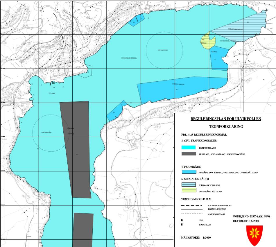 Nordplan side 11 Planprogam for detaljreguleringsplan for SeaWalk i Ulvikapollen Det har på dette tidspunkt i planprosessen ikkje vore kontakt med grunneigarar som blir berørt i framlegg til