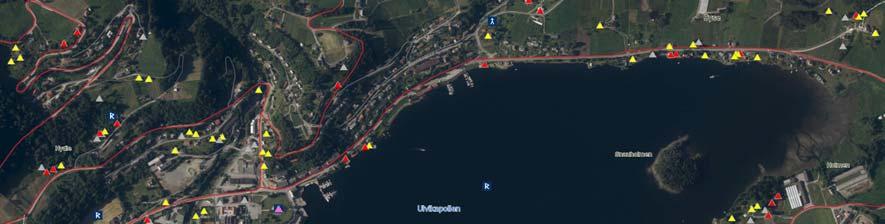 Nordplan side 15 Planprogam for detaljreguleringsplan for SeaWalk i Ulvikapollen Figur 12 Skipsvrak er registrert som arkeologisk kulturminne, markert med raud firkant (Miljøstatus Norge). 4.