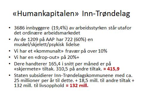 13/13 Samhandling om Vekst/Attføring i Inn-Trøndelag (O) Referat fra møte med lederne i de kommunale vekst og attføringsbedriftene i Inn- Trøndelagsregionen Tema: Vekst/attføringsbedriftene