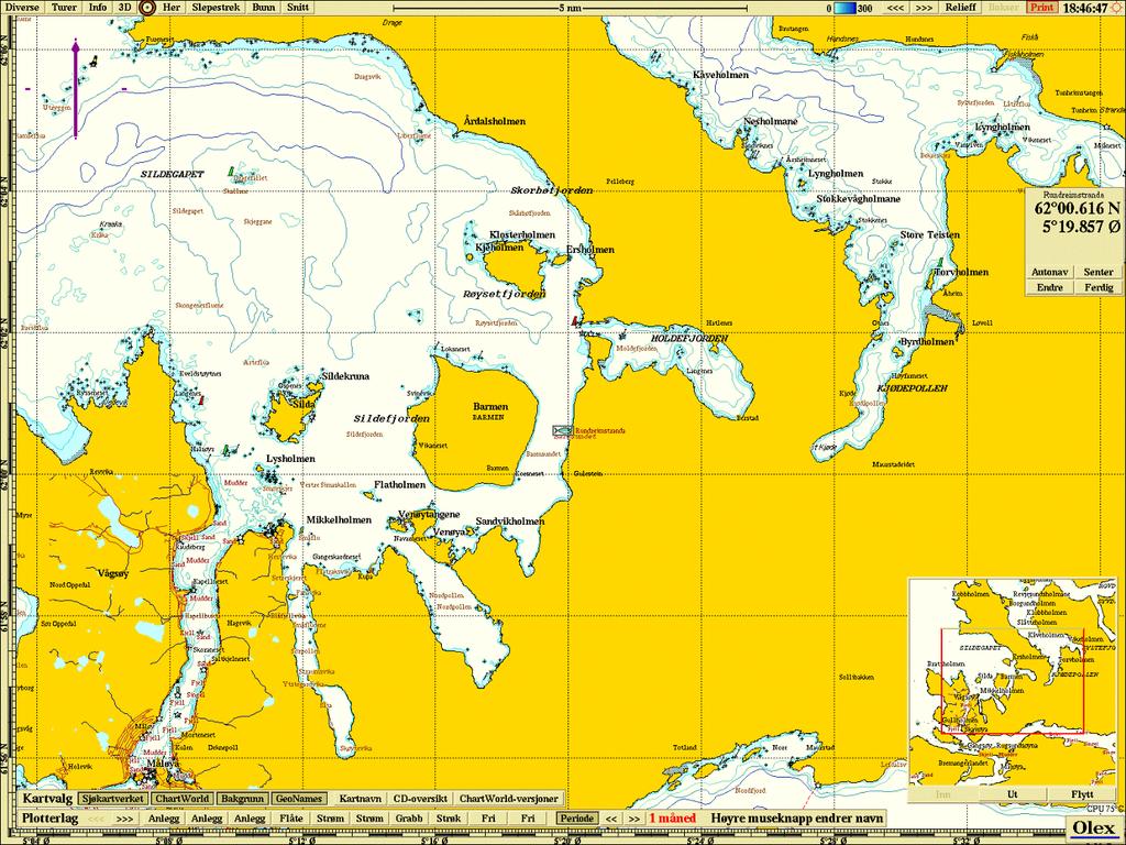 2.1 Område og stasjonsvalg Rundreimstranda er lokalisert i Barmsundet, mellom fastlandet og øya Barmen i Selje kommune, Sogn og Fjordane. På lokaliteten er det plastmerder i to rekker.