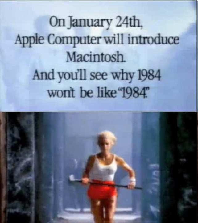 Mac-markedsføring "1984"-reklamefilmen Regissert av Ridley Scott (Blade Runner) Budsjett